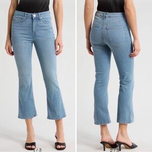 Frame Denim Women's Cropped Light Blue Jeans